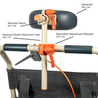 ShowerBuddy Neckrest Height Adjustment Tube - SB2T, SB3T