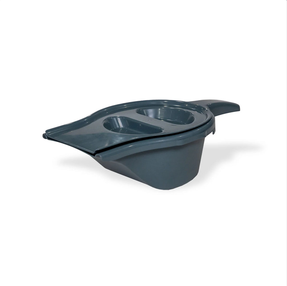 ShowerBuddy Elongated Commode Bucket and Lid (New Version) - SB1, SB3T & SB6