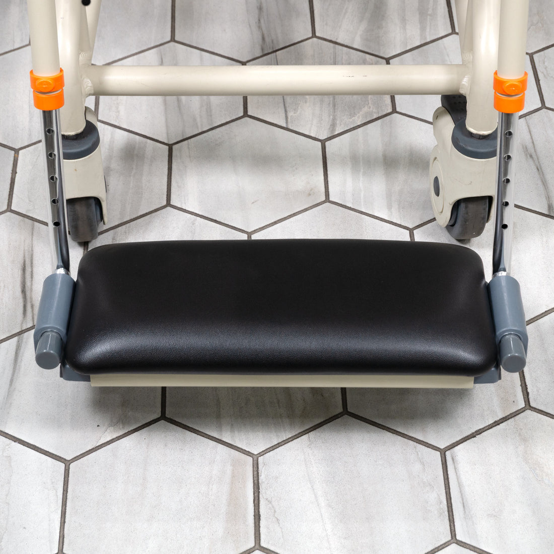 ShowerBuddy 18" Footplate with Custom Padded Cushion Kit