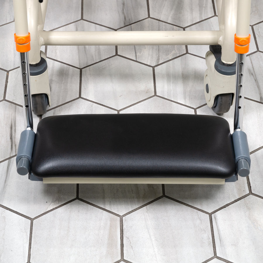 ShowerBuddy 18" Footplate with Custom Padded Cushion Kit