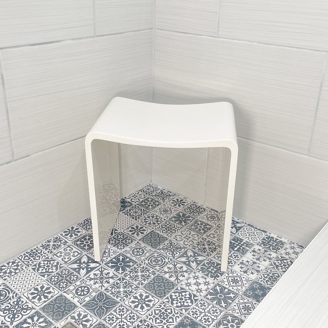 SolutionBased Refine RM2 Shower Stool Beige  - Open Box