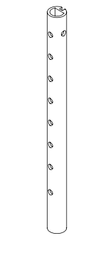Metapal footrest insert