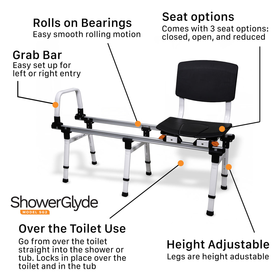 ShowerGlyde Model SG2 (Open Box)