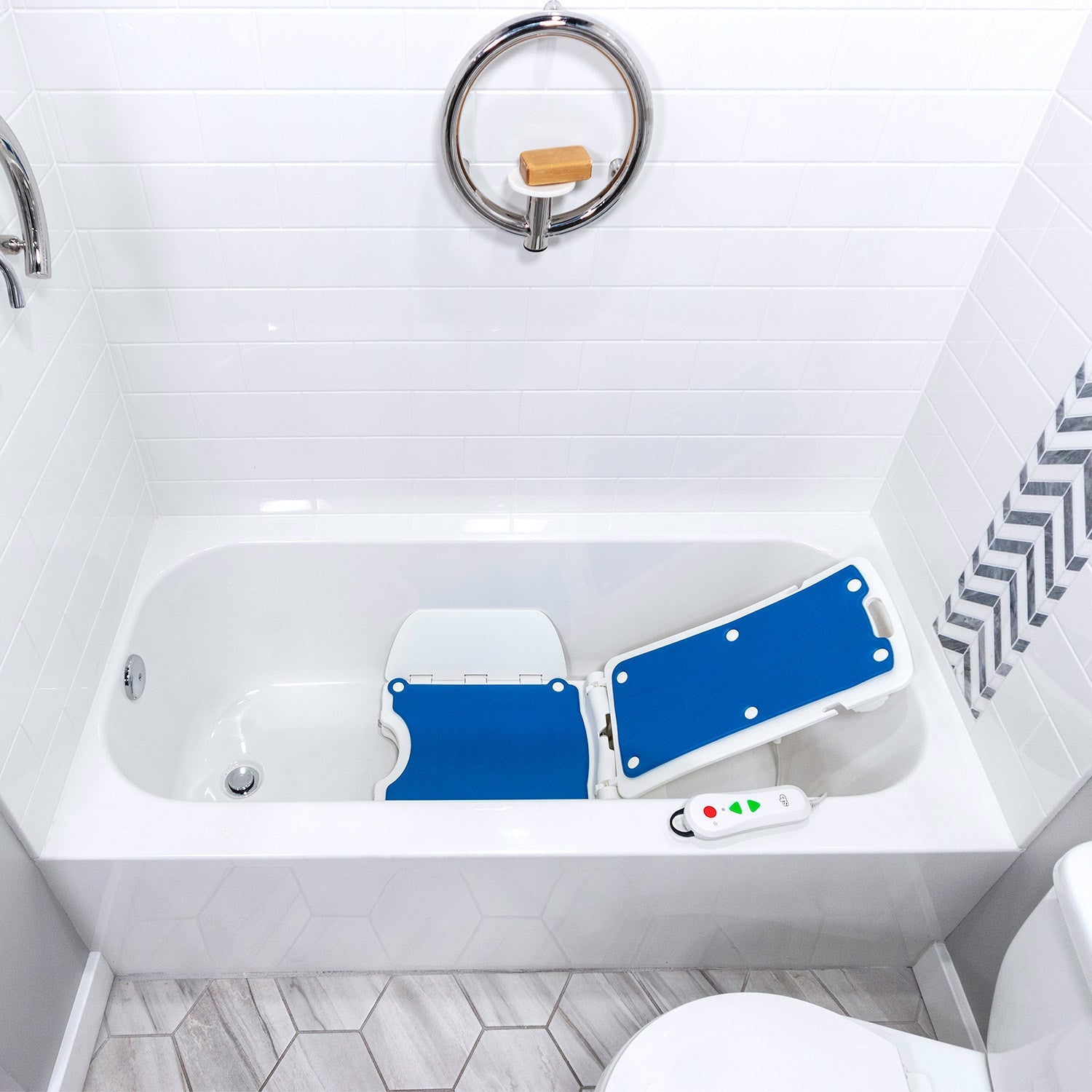 BathLyft: Battery-Operated Bath Chair 