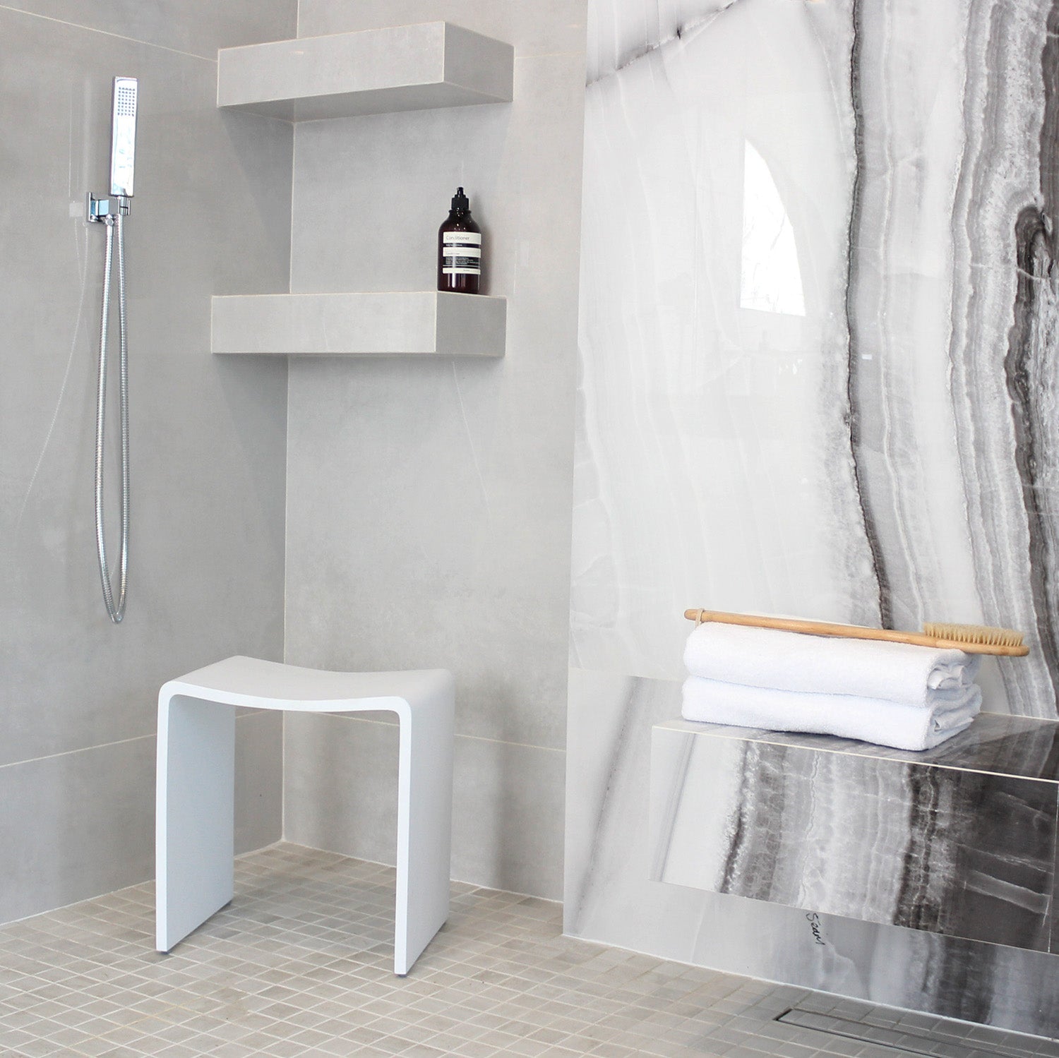 Refine M2 Designer Shower Stool-SolutionBased