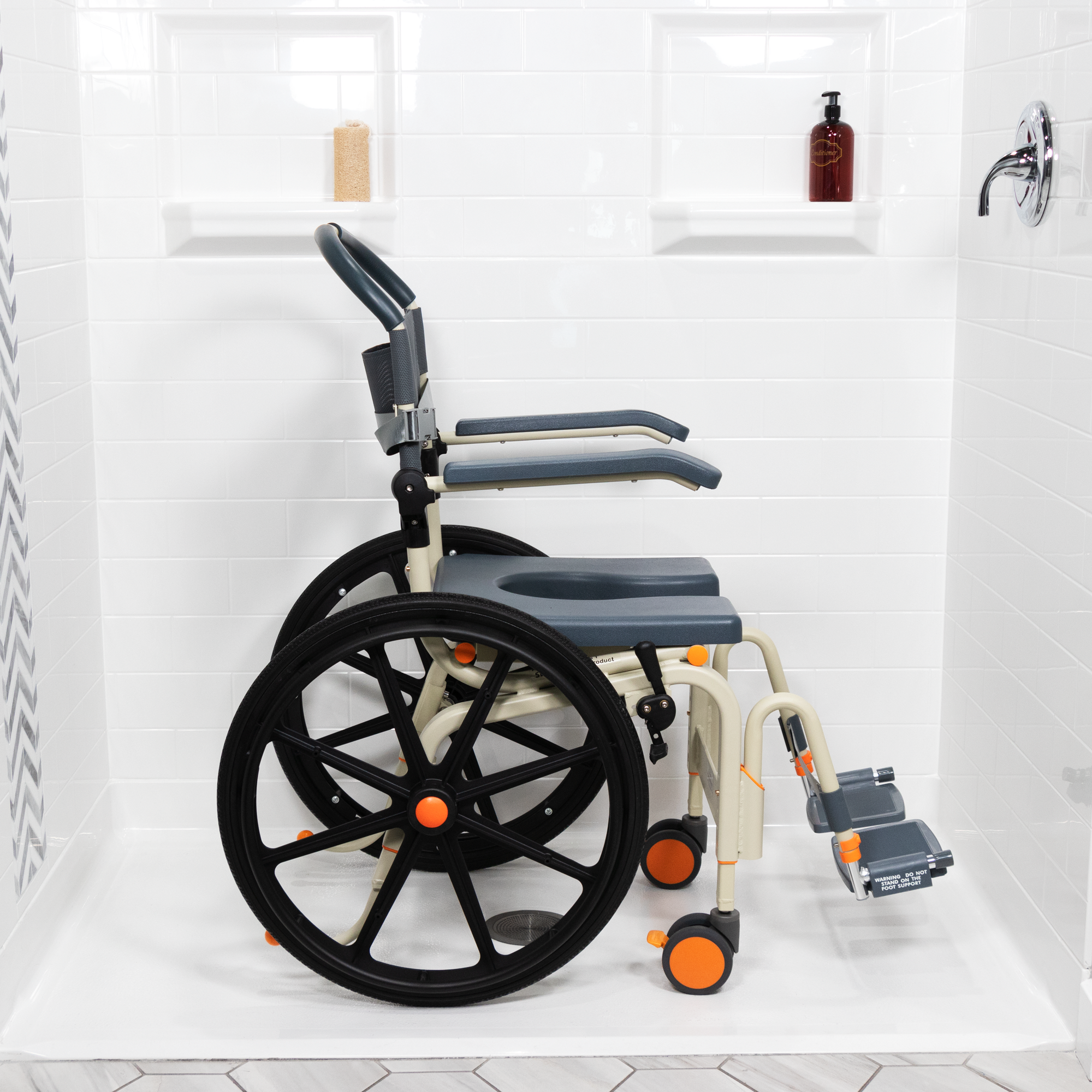 ShowerBuddy SB6W Roll-In Solo Chair
