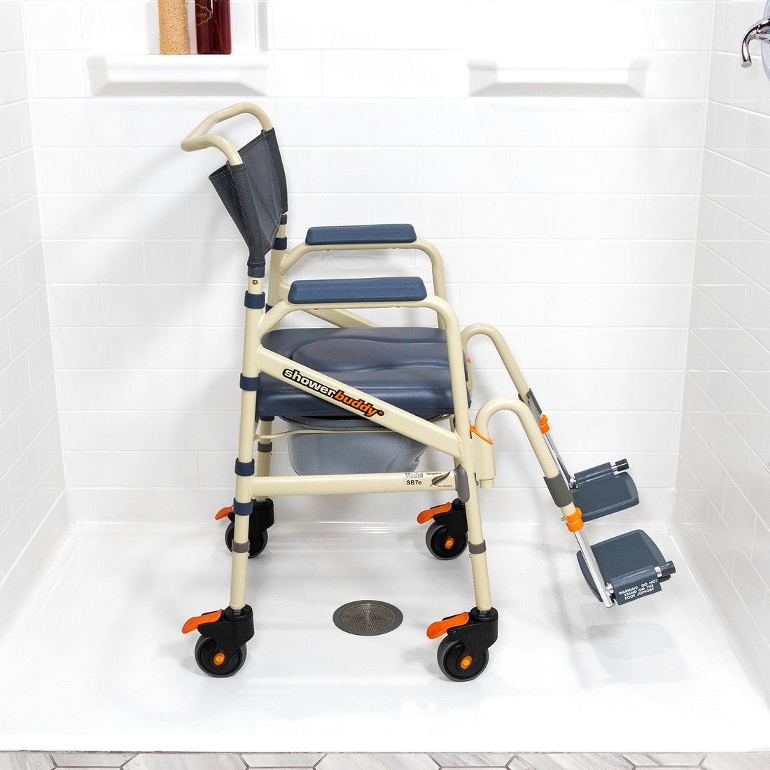 ShowerBuddy SB7e Folding Shower Chair (Open Box)-SolutionBased