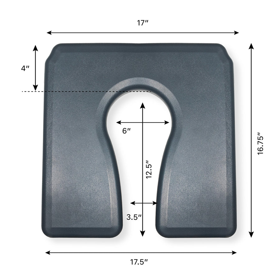 ShowerBuddy Pediatric Seat Cushion 6" Commode Opening (SCP1)